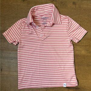 Pink Striped Kids Polo Shirt Tommy Bahama